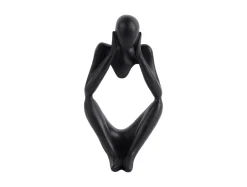 Present time - Statue Dreaming polyresin black