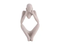 Present time - Statue Dreaming polyresin light grey
