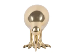 Present time - Statue Kiwi Bird metal gold plated
