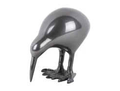 Present time - Statue Kiwi Bird metal gun metal