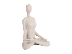 Present time - Statue Open Lotus light grey