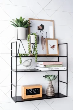 Present time - Statue Origami bird small polyresin matt white