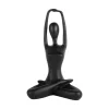 Present time - Statue Stretched Lotus black