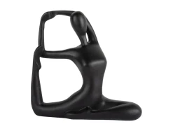 Present time - Statue Yoga Bow black