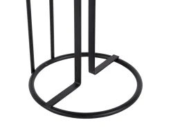 Present time - Toilet roll holder Wired metal black