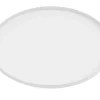 Present time - Tray Servir round large white