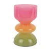 Present time - Vase Funky Vibes glass small multi colour