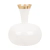 Present time - Vase Yara large enamel white