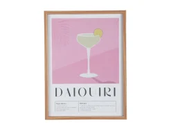 Present time - Wall art Daiquiri soft pink