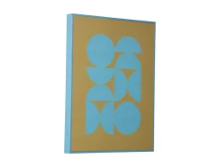 Present time - Wall art Geo Abstracto citrine yellow