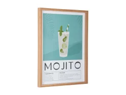 Present time - Wall art Mojito green