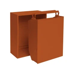 ReCollector - Affaldssortering, affaldsbeholder, Nordic Sunset, Rødbrun