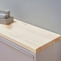 ReCollector - Svævehylder i fyrretræ - Hvid olie