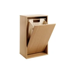 ReCollector - Vasketøjskurv - Væghængt Vasketøjsboks - Eg