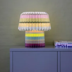 Remember - Bordlampe i papir - Anna stripes
