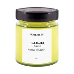 Remember - Duftlys "Fresh Basil & Rhubarb"