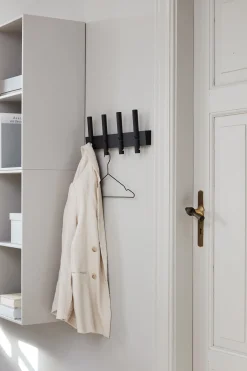 Roon & Rahn by We Do Wood - Reces Knagerække, Sort eg, 48 cm.