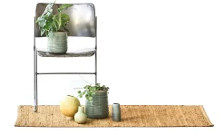 Rug Solid - Bomuldstæppe, amber - 60x90 cm.