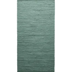 Rug Solid - Bomuldstæppe, jade - 140x200 cm.