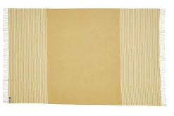 Silkeborg Uldspinderi - Plaid - Bogø - Sunshine Yellow/Gul - 140x240 cm