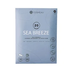 SKOSH - Cosmeau - Vaskemiddel/Vaskeservietter - Sea Breeze - til 20 vask