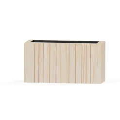 SQUARELY COPENHAGEN - Plantekasse - Unfold WIDE - Natur - 77 x 33 x 40 cm