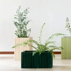 SQUARELY COPENHAGEN - Plantekasse - Unfold SQUARE TALL - Forest - 47 x 52 x 70cm