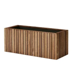 SQUARELY COPENHAGEN - Plantekasse - GrowWIDE - Mørk Eg - 60 x 22 x 24