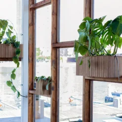 SQUARELY COPENHAGEN - Plantekasse - GrowWIDE - Mørk Eg - 60 x 22 x 24