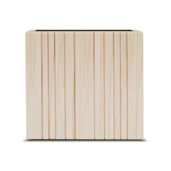 SQUARELY COPENHAGEN - Plantekasse - Unfold WIDE TALL - Natur - 77 x 33 x 70 cm