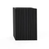 SQUARELY COPENHAGEN - Plantekasse - Unfold SQUARE TALL - Sort - 47 x 52 x 70cm
