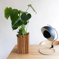 SQUARELY COPENHAGEN - Plantekasse - GrowSMALL - Mørk eg