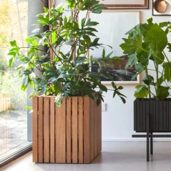 SQUARELY COPENHAGEN - Plantekasse - GrowBIG - Mørk Eg