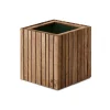 SQUARELY COPENHAGEN - Plantekasse - GrowON - Mørk Eg - 22 x 22 x 24 cm