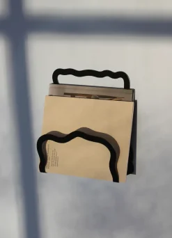 Stences - Wave magasinholder - Sort