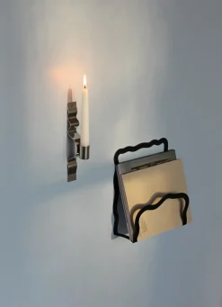 Stences - Wave magasinholder - Sort