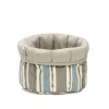 Tadazhi - Opbevaringskurv - Klassisk stribet - 35x35 cm