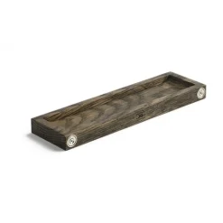 The Oak Men - Notice Shelf - Large - Dark Oak