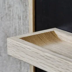 The Oak Men - Notice Shelf - Large - Dark Oak