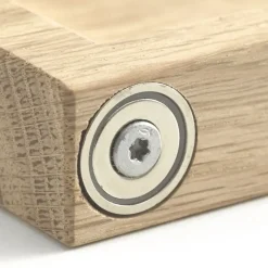 The Oak Men - Notice Shelf - Large - Dark Oak