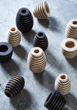 The oak men - Pine tealight - Dark oak