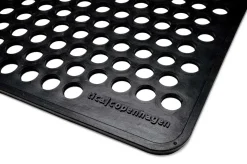 Tica Copenhagen - Dørmåtte - Dot design - Gummi - 40x60 cm