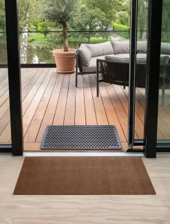 Tica Copenhagen - Gulvmåtte / Dørmåtte - Cognac - 67x120 cm