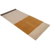 Tica Copenhagen - Løber - Stripes Horizon - Ivory-Dijon-Brown - 90x200 cm