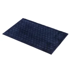 Tica Copenhagen - Smudsmåtte - Dots - Mørkeblå - 40x60 cm