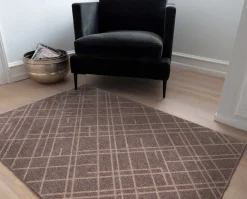 Tica Copenhagen - Smudsmåtte - Lines - Sand - 67x120 cm