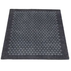 Tica Copenhagen - Smudsmåtte - Dots - Grå - 60x90 cm