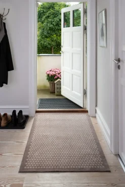 Tica Copenhagen - Smudsmåtte - Dots - Sand - 90x130 cm