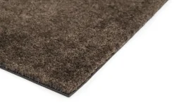 Tica Copenhagen - Smudsmåtte - Ensfarvet - Mørkebrun - 67x120 cm