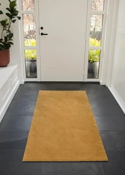 Tica Copenhagen - Smudsmåtte - Ensfarvet - Dijon - 67x200 cm